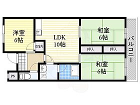 大阪府茨木市真砂１丁目（賃貸マンション3LDK・2階・69.00㎡） その2