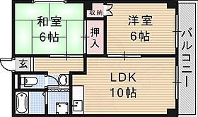 大阪府茨木市真砂１丁目（賃貸マンション2LDK・2階・48.60㎡） その2