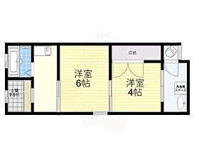 大阪府摂津市正雀２丁目（賃貸アパート2K・1階・33.00㎡） その2