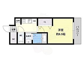 大阪府摂津市正雀本町１丁目（賃貸マンション1K・8階・22.40㎡） その2