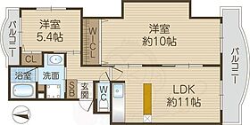 大阪府茨木市真砂１丁目9番1号（賃貸マンション2LDK・3階・67.35㎡） その2