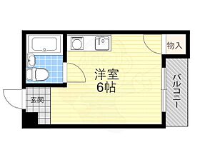 大阪府吹田市南正雀１丁目（賃貸マンション1R・2階・15.00㎡） その2