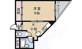 大阪府茨木市庄１丁目（賃貸マンション1K・4階・23.00㎡） その2