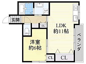 大阪府茨木市舟木町18番4号（賃貸マンション1LDK・2階・40.00㎡） その2