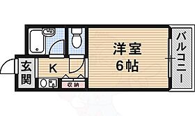 大阪府茨木市東宮町（賃貸マンション1K・4階・20.00㎡） その2