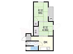 間取図画像 2DK