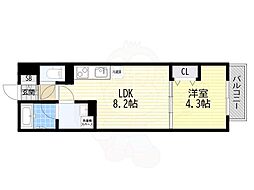仮)フォレ下穂積2丁目 1LDKの間取図画像