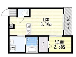リアコート千里丘1 SOUTH 2階