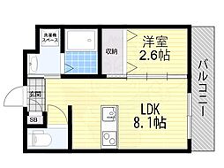 リアコート千里丘1 SOUTH 3階/-