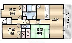 星見九番館 3LDKの間取図画像
