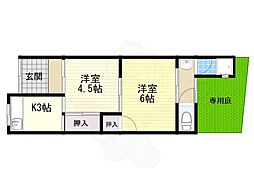 大阪モノレール 摂津駅 徒歩14分