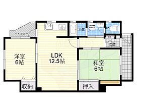 カラーパレット2 101 ｜ 兵庫県西宮市広田町12番53号（賃貸マンション2LDK・1階・54.00㎡） その2