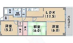 Fig Tree2号館  ｜ 兵庫県西宮市薬師町3番69号（賃貸マンション3LDK・6階・77.00㎡） その2