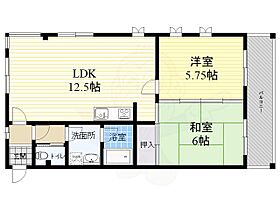 グリーンコート西宮  ｜ 兵庫県西宮市門前町1番14号（賃貸マンション2LDK・5階・60.00㎡） その2