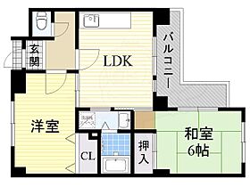 大阪府堺市北区北花田町３丁32番37号（賃貸マンション2LDK・2階・53.95㎡） その2