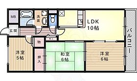 アーバンスカイハイツ 305 ｜ 大阪府堺市北区百舌鳥赤畑町４丁250番1号（賃貸マンション3LDK・3階・62.52㎡） その2