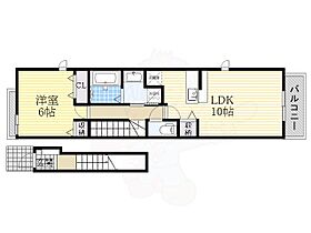 大阪府堺市西区鳳北町５丁241番1号（賃貸アパート1LDK・2階・42.80㎡） その2