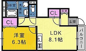 LIVELY　HEIM　2  ｜ 大阪府堺市中区深井中町3245番（賃貸アパート1DK・1階・38.58㎡） その2