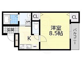 大阪府堺市北区北長尾町４丁5番14号（賃貸アパート1K・3階・30.57㎡） その2