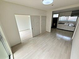 南海高野線 北野田駅 徒歩5分の賃貸アパート 2階1LDKのリビング/ダイニング