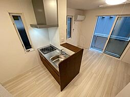 Osaka Metro御堂筋線 なかもず駅 徒歩3分の賃貸アパート 1階ワンルームのリビング/ダイニング