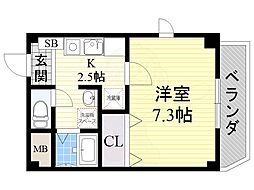 ビアンフェ 2階