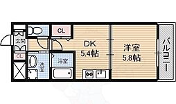 間取図画像 1DK