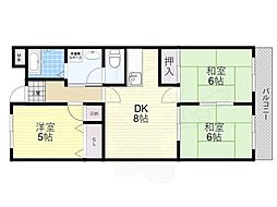 カーサ三国ヶ丘 1階/-