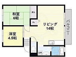 リーブハイツ 1階