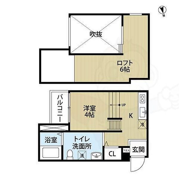 Ｇｒａｎ　Ｂａｓｅ 205｜大阪府堺市堺区大浜中町３丁(賃貸アパート1R・2階・20.05㎡)の写真 その2