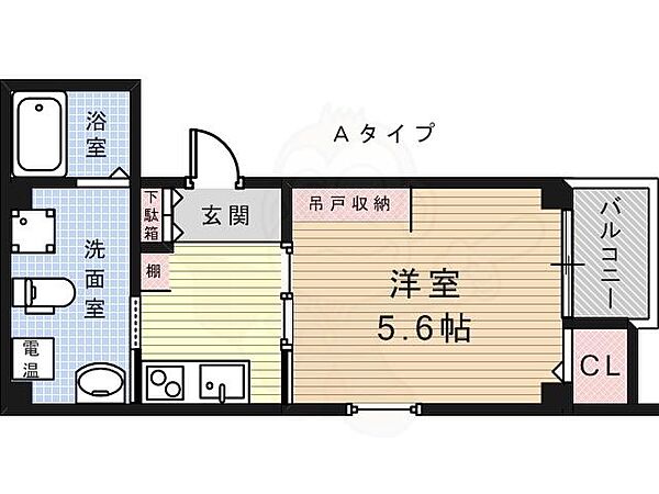 大阪府堺市中区新家町(賃貸マンション1K・2階・22.25㎡)の写真 その2