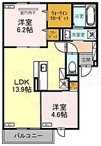 大阪府堺市北区金岡町880番（賃貸アパート2LDK・1階・56.71㎡） その2