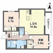 大阪府堺市北区新金岡町５丁（賃貸マンション2LDK・2階・62.06㎡） その2