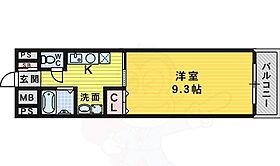 マンションエム 402 ｜ 大阪府堺市北区中百舌鳥町６丁（賃貸マンション1K・4階・27.90㎡） その2