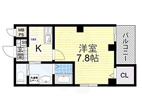 大阪府堺市堺区賑町４丁2番22号（賃貸マンション1K・4階・25.81㎡） その2