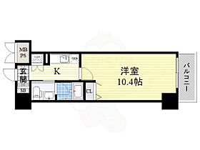 大阪府堺市堺区北花田口町２丁1番30号（賃貸マンション1K・15階・29.37㎡） その2