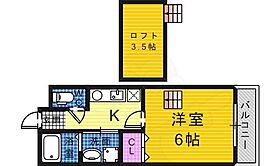 大阪府堺市堺区南清水町３丁（賃貸アパート1K・2階・21.75㎡） その2