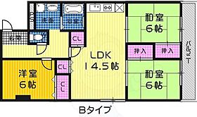 ラフィネ浜寺 501 ｜ 大阪府堺市西区浜寺石津町西１丁（賃貸マンション3LDK・5階・63.00㎡） その2