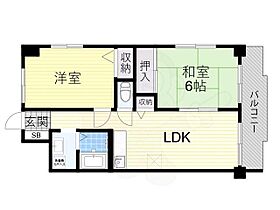 ミッシェル旭ヶ丘  ｜ 大阪府堺市堺区旭ヶ丘南町３丁（賃貸マンション2LDK・3階・46.00㎡） その2