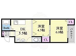 堺ハザマコーポ 4階/401