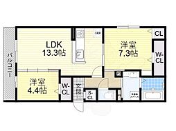 パサログランデ百舌鳥本町3丁 2階