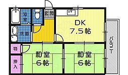 ガーデンハイツBS 2階