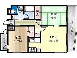 モズミヤビ 4階/405