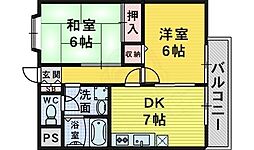 ハピネスホリノ 2階/201