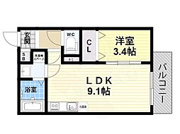 南海線 湊駅 徒歩6分 2階/-