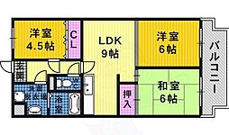 リヴィエール壱番館 2階/205