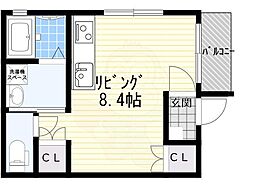 グランビア南半町西 2階/-