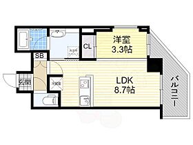 ノルデンハイム同心  ｜ 大阪府大阪市北区同心２丁目13番18号（賃貸マンション1R・10階・33.58㎡） その2