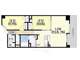 グレンパーク梅田北  ｜ 大阪府大阪市北区中崎３丁目4番22号（賃貸マンション2LDK・14階・72.17㎡） その2