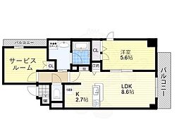 フラットレモン 8階